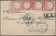 Alle Welt: 1861-1928 About 110 Covers And Postal Stationeries Many From A Correspondance To France I - Sammlungen (ohne Album)