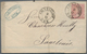 Delcampe - Alle Welt: 1861-1928 About 110 Covers And Postal Stationeries Many From A Correspondance To France I - Collections (without Album)