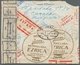 Alle Welt: 1930-2012, Kleine Partie Von 26 Belegen Mit Mauritius, Einem Luftpostbrief Von Palästina - Colecciones (sin álbumes)