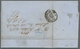 Lübeck - Vorphilatelie: 1814-1854, Kleine Partie Von 8 Vorphilabriefen Mit U.a. 2 Stück Mit Einzeile - Luebeck