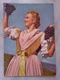 Costumi Dell'alto Adige VIAGGIATA 1957 Ragazza Uva Vendemmia Bella - Costumi