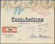 Deutsches Reich: 1894/1937, Lot Von 23 Postaufträgen Ab Krone/Adler, Infla 27.11.23, Meist 30er Jahr - Sammlungen