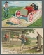 Deutsches Reich: 1889-1944, Partie Von Etwa 420 Belegen In 7 Alben Mit U.a. Ansichtskarten Mit Teils - Sammlungen