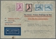 Deutsches Reich: 1932-1938, Bestand Von 9 Luftpostbriefen Welche Alle Nach Brasilien Gelaufen Sind M - Sammlungen