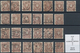 Delcampe - Deutsches Reich - Pfennige: 1875/79, 25 Und 50 Pfennige, Engrospartie Für Den Spezialisten: Ca. 89x - Cartas & Documentos