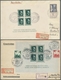Delcampe - Deutsches Reich - 3. Reich: 1933-1945, Beachtenswerte Sammlung Von Etwa 590 Belegen In 4 Alben Mit U - Altri & Non Classificati