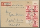 Delcampe - Deutsches Reich - 3. Reich: 1933-1945, Beachtenswerte Sammlung Von Etwa 590 Belegen In 4 Alben Mit U - Altri & Non Classificati