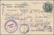 Deutsch-Südwestafrika: 1905/1907, Vier Ansichtskarten (einmal Beschnitten) Und Zwei Umschläge Alle A - África Del Sudoeste Alemana