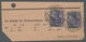 Deutsche Abstimmungsgebiete: Saargebiet: 1920, Partie Von 6 Briefstücken Aus Postanweisungen Mit Ger - Briefe U. Dokumente