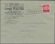 Dt. Besetzung II WK - Lothringen: 1940/1941, Lot Von Elf Bedarfsbriefen Frankiert Mit 12 Pfg. Hinden - Occupation 1938-45
