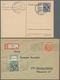 Deutschland Nach 1945: 1945-1948, Sammlung Von über 80 Belegen In Einem Album Mit U.a. AM-Post Mit 8 - Colecciones