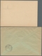 Delcampe - Deutschland Nach 1945: 1945-1948, Sammlung Von über 80 Belegen In Einem Album Mit U.a. AM-Post Mit 8 - Collections