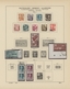 Französische Zone: 1945/1949, Sauber Gestempelte Sammlung Auf Altem Schaubek-Vordruck Ab Allg. Ausga - Sonstige & Ohne Zuordnung
