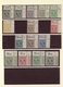 Bizone: 1945/1946, AM-POST, Spezialsammlung Von über 250 Marken Aller 3 Drucke, Dabei Farben, Zähnun - Autres & Non Classés