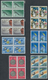 Belgien: 1957/1986 (ca.), Collection On Blanc Pages MNH, Many Sets Additionally In Pairs Or Blocks O - Briefe U. Dokumente