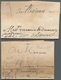 Delcampe - Frankreich - Vorphilatelie: 1696-1860, Interessante Sammlung Von Etwa 110 Vorphilabriefen In Einem A - 1701-1800: Precursores XVIII