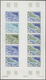 Frankreich: 1961/1979, France And Area, IMPERFORATE COLOUR PROOFS, MNH Assortment Of 33 Complete She - Otros & Sin Clasificación