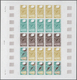 Delcampe - Frankreich: 1961/1979, France And Area, IMPERFORATE COLOUR PROOFS, MNH Assortment Of 33 Complete She - Sonstige & Ohne Zuordnung