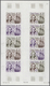 Delcampe - Frankreich: 1961/1979, France And Area, IMPERFORATE COLOUR PROOFS, MNH Assortment Of 33 Complete She - Autres & Non Classés