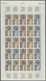 Delcampe - Frankreich: 1961/1979, France And Area, IMPERFORATE COLOUR PROOFS, MNH Assortment Of 33 Complete She - Other & Unclassified