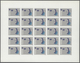 Delcampe - Frankreich: 1961/1979, France And Area, IMPERFORATE COLOUR PROOFS, MNH Assortment Of 33 Complete She - Other & Unclassified