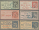 Frankreich - Ganzsachen: 1885/1909, Lot Of Twelve Different Used Telephone Billets, Sight Postal Wea - Andere & Zonder Classificatie