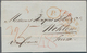 Großbritannien: 1845/1856, "Postal Rates And Routes Great Britain To Switzerland": 8 Letters Mostly - Cartas & Documentos