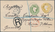 Delcampe - Großbritannien - Privatganzsachen: 1894/1910 20 Different Used Postal Stationery Envelopes With Two - Otros & Sin Clasificación