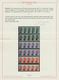 Italien: 1944-45, 2REP. SOC. ITALIANA ISSUES" Assembling Of High Value Stamps And Blocks, Air Mail I - Zonder Classificatie