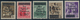 Delcampe - Italien: 1944-45, 2REP. SOC. ITALIANA ISSUES" Assembling Of High Value Stamps And Blocks, Air Mail I - Zonder Classificatie