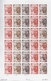 Monaco: 1973/1977, IMPERFORATE COLOUR PROOFS, MNH Collection Of 38 Complete Sheets (=1.040 Proofs), - Otros & Sin Clasificación