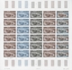 Delcampe - Monaco: 1973/1977, IMPERFORATE COLOUR PROOFS, MNH Collection Of 38 Complete Sheets (=1.040 Proofs), - Autres & Non Classés