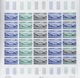 Delcampe - Monaco: 1973/1977, IMPERFORATE COLOUR PROOFS, MNH Collection Of 38 Complete Sheets (=1.040 Proofs), - Autres & Non Classés