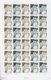 Delcampe - Monaco: 1973/1977, IMPERFORATE COLOUR PROOFS, MNH Collection Of 38 Complete Sheets (=1.040 Proofs), - Autres & Non Classés