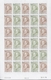 Delcampe - Monaco: 1973/1977, IMPERFORATE COLOUR PROOFS, MNH Collection Of 38 Complete Sheets (=1.040 Proofs), - Sonstige & Ohne Zuordnung