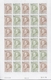 Delcampe - Monaco: 1973/1977, IMPERFORATE COLOUR PROOFS, MNH Collection Of 38 Complete Sheets (=1.040 Proofs), - Autres & Non Classés