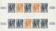 Delcampe - Monaco: 1973/1977, IMPERFORATE COLOUR PROOFS, MNH Collection Of 38 Complete Sheets (=1.040 Proofs), - Andere & Zonder Classificatie