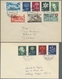 Schweiz: 1932-2005, Sammlung Von über 410 FDC In Fünf Alben Mit U.a. Etlichen Besseren Frühen Stücke - Usados