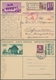 Schweiz - Ganzsachen: 1923-1964, Spezialisierte Sammlung Von Etwa 250 Gebrauchten Und Ungebrauchten - Postwaardestukken