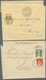 Schweiz - Ganzsachen: 1875-1957, Spezialisierte Sammlung Von über 80 Gebrauchten Und Ungebrauchten G - Ganzsachen