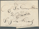 Spanien: 1786/1853, Lot Of 31 Stampless Lettersheets (incl. A Few Fronts) Showing A Nice Range Of Po - Covers & Documents