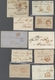 Delcampe - Spanien: 1786/1853, Lot Of 31 Stampless Lettersheets (incl. A Few Fronts) Showing A Nice Range Of Po - Covers & Documents