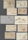 Delcampe - Spanien: 1786/1853, Lot Of 31 Stampless Lettersheets (incl. A Few Fronts) Showing A Nice Range Of Po - Brieven En Documenten