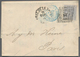 Spanien: 1860/1880, Eight Beautiful Covers To France With Nice Single Frankings, One With A Pair. Go - Briefe U. Dokumente