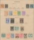 Australische Staaten: 1856-1914, Ungebrauchte Und Gestempelte Sammlung Auf Alten Albumseiten Mit Neu - Collections