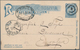 Bolivien: 1863/1960, Lot Of Seven Covers And Cards Bearing 2 C. Stat. Card With Picture On Reverse, - Bolivien