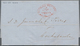 Bolivien: 1847/1964, Interesting Small Lot Of Four Folded Letters With Postmarks Of "PAZ", REPUBLICE - Bolivia