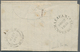 Neuschottland: 1848/1855, Lot Of Five Lettersheets Showing A Nice Range Of Postmarks: PICTOU, TATAMA - Briefe U. Dokumente