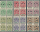 Transvaal: 1900/1901, Coat Of Arms With Overprints Incl. ‚V.R.I.‘ Part Set Of Nine ½d. To 2s.6d., ‚E - Transvaal (1870-1909)