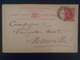 Gibraltar Entier Postal De 1906 Pour Marseille En L Etat - Gibraltar